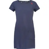 Rafiki Rosario Lt Short Sleeve Dress Bleu 36 Femme