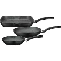 GSW Set de poêles Gourmet Granit 3 pcs.