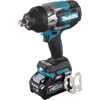 Makita Boulonneuse à chocs 40V XGT 1630 Nm - - avec 2 batteries 40V 4.0Ah - chargeur - MAKPAC - TW001GM201