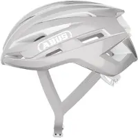 ABUS Casque de vélo de course StormChaser ACE - casque de vélo léger pour les courses de vélo, les tours de gravelbike et le Cyclocross - pour femmes et hommes - Pure Grey, taille L (57-61 cm)