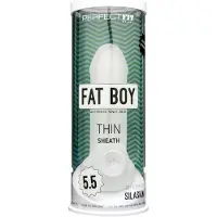 Perfect Fit - Fat Boy Thin - gaine pénienne (15 cm, blanc)