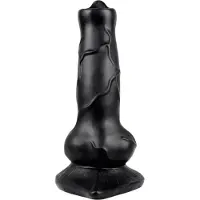 Animalorny - gode ceinture chien - 12 cm - noir