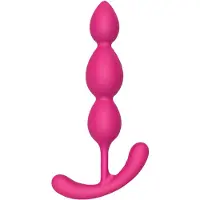 Dream Toys Cheeky Love - plug anal perlé rose