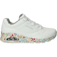 SKECHERS Slip on 'Uno - Majestic Garden' blanc