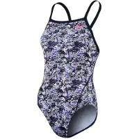 Zone3 Maillot de bain Strap Back Pacific Koa Gris Noir Femme, Taille Taille 32