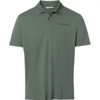 Vaude Essential Short Sleeve Polo Vert L Homme