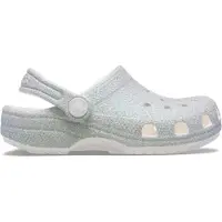 Crocs Classic Iridescent Glitter T Clogs Gris EU 24-25 Enfants
