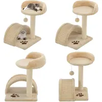 vidaXL Arbre à chat sisal 40 cm Beige et brun - Arbre à chat - Arbres à chat - Arbres à chats