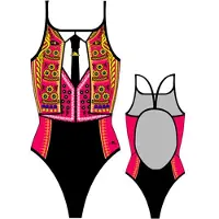 Turbo Bullfighter Swimsuit Noir XL Femme