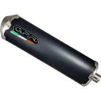 Gpr Exhaust Systems Evo4 Road Peugeot Tweet 125/evo/pro 10-14 Homologated Full Line System Noir Homologated