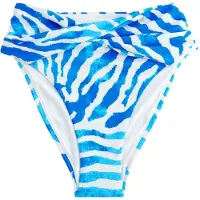 Next Bas de bikini 'Hochbund' bleu / bleu clair