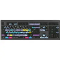 Logickeyboard ASTRA 2 Clavier USB AZERTY Anglais Noir (LKB-RESB-A2M-FR)
