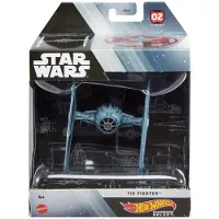 Hot Wheels Star Wars Starships Select Premium Replica of Tie Fighter Pi ces mobiles Support Premium Cadeau pour collectionneurs adultes chelle 1:50
