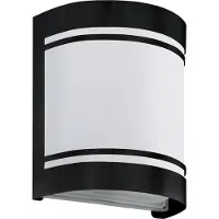 Eglo Applique d'extérieur 99565 CERNO IP44 E27 40 W noir