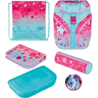 Herlitz Grundschulr. SoftLight Plus GREENline Pink Bubbles