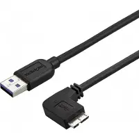 StarTech.com .com USB3AU1MRS câble USB USB 3.2 Gen 1 (3.1 Gen 1) USB A Micro-USB B Noir