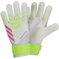 Adidas Gants de gardien de but d'entraînement Junior Predator Blanc/Lucid Lemon/Lucid Pink
