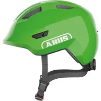 ABUS Casque Enfant 67279 - SMILEY 3.0 SHINY GREEN S