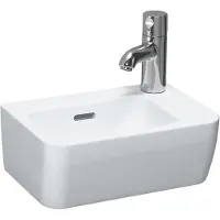 Laufen Lave-mains PRO A 360x250mm robinetterie à droite blanc LCC (250 mm, 360 mm)