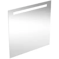 Geberit Option Basic Square miroir lumineux, éclairage en haut, 502.806.00.1