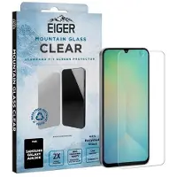EIGER SP Mountain Glass Clear Galaxy A26/A16 (1 pcs, Samsung Galaxy A16, Samsung Galaxy A17, Samsung Galaxy A26), Téléphone portable : film de protection, Transparent