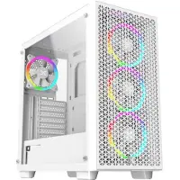 Xigmatek Boîtier PC - - Gaming G Pro Arctic (White) - Tour moyenne - Format E-ATX - 4x120mm LED A-RGB