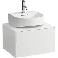 Laufen Tiroir sondeur, 1 tiroir, pour lave-mains H816341 monté en haut, découpe centrale, H4054310341701