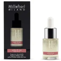 Millefiori Ambra & Rosa huile de massage aromatique 15 ml
