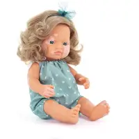 Miniland Vitiligo Baby Doll 38 Cm Vert Enfants