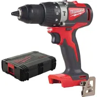 Milwaukee M18 BLPD2-0X - Perceuse Visseuse Sans Fil Li-Ion 18V (machine Seule) Dans HD Box - Moteur Brushless - 82 Nm