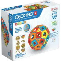 Geomag Ensemble d'aimants - Supercolor Panels Masterbox - 388 Pa - - UneTaille - Jouets Magnétiques