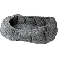 Karlie Housse Pet Cuddly pour panier pour chien Domus 95 - Peluche - Gris