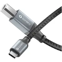 Sonero USB C – USB B (5 m, USB 2.0, 10 W)