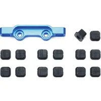 Tamiya Support de bras de suspension arrière en aluminium réglable pour TD4