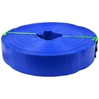 GEKO G70015 PacLay - Tuyau plat (2 x 50 m, 2 bar), couleur bleu
