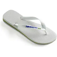 Havaianas Tongs BRASIL LOGO hommes - Blanc - 33 / 34