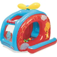 Bestway Fisher Price Helicopter 137x112x97 Cm Inflatable Play Pool With Balls Multicolore Enfants