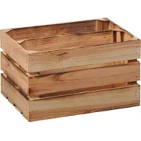 Kesper Caisse décorative flammée (40 x 30 x 23 cm)
