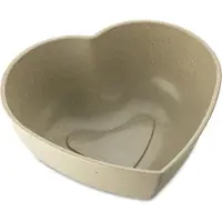 Koziol Bol coeur 20 cm, sable, Saladier + bol, Marron