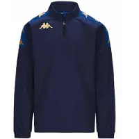 Kappa Sweat-shirt à demi-fermeture éclair Gassolo Bleu 12 ans Garçons, Filles Bleu 12 ans