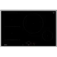 NEFF N 70, Table de cuisson à induction, 80 cm, noir, avec cadre à poser, T58SHS1L0