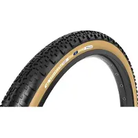 Panaracer Gravelking X1 28", Pneu pliant TLR - noir/marron - 40-622 / 28 x 1.5 pouces