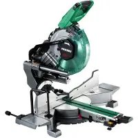 HiKOKI Scie radiale à coupe d'onglet MultiVolt - Ø255mm 36 et 18V - Li-ion Sans batterie ni chargeur