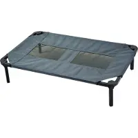 Duvo+ Lit pour Chien Relax - Gris - 73,5 x 50 x 14 cm