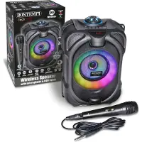 Bontempi Enceinte av. Micro/Lumière - 26 cm - Sans fil - - UneTaille - Haut-parleurs