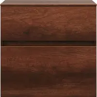 Burgbad Lin20 Armoire basse, 2 tiroirs, 600x487x580mm, USIS060F5359