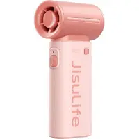 JISULIFE Ventilateur manuel Life9 3600mAh Mini-ventilateur portable USB - Rose