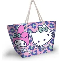 KARACTERMANIA - Plecak Plażowy Hello Kitty Safari - Oficjalny Produkt Akcesoria