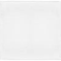 Party Deco Napkins en tissu, blanc, 40x40cm (1 pkt / 4 pc.) (4 pcs, 40 x 40 cm)