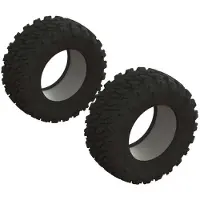 Arrma 1/10 Dboots Ragnarok Mt 2.8 Tire 2 Units Argenté